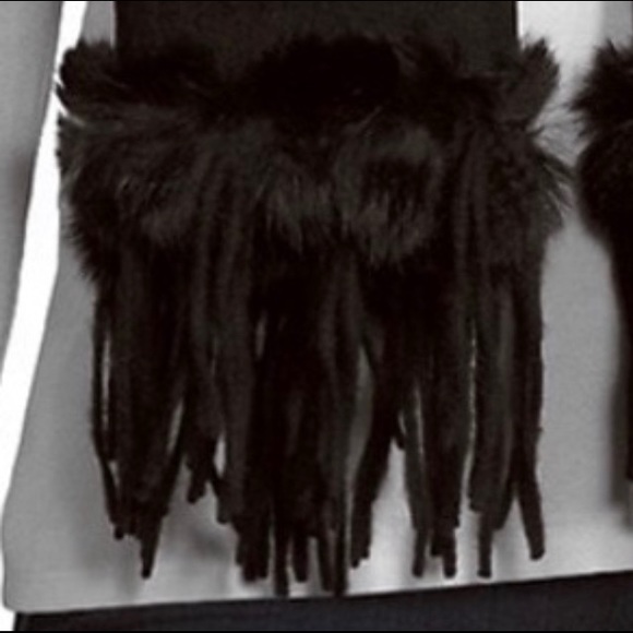 Rabbit Fur & Wool Scarf - La Fiorentina, Italy - Picture 4 of 5